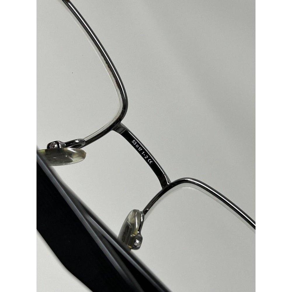 GUCCI GG 1942 TMC Shiny Gunmetal 53 [] 17 135 Men's Eyeglasses Frame - Picture 8 of 15
